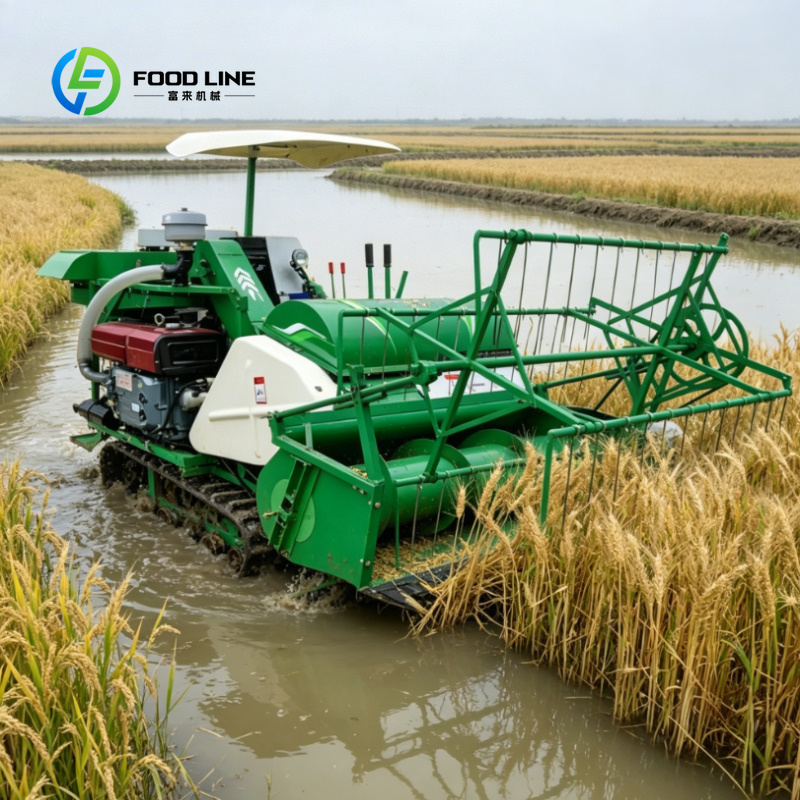 Grain Farming Agriculture - Customized Green 25HP Grain Harvesting Tractor