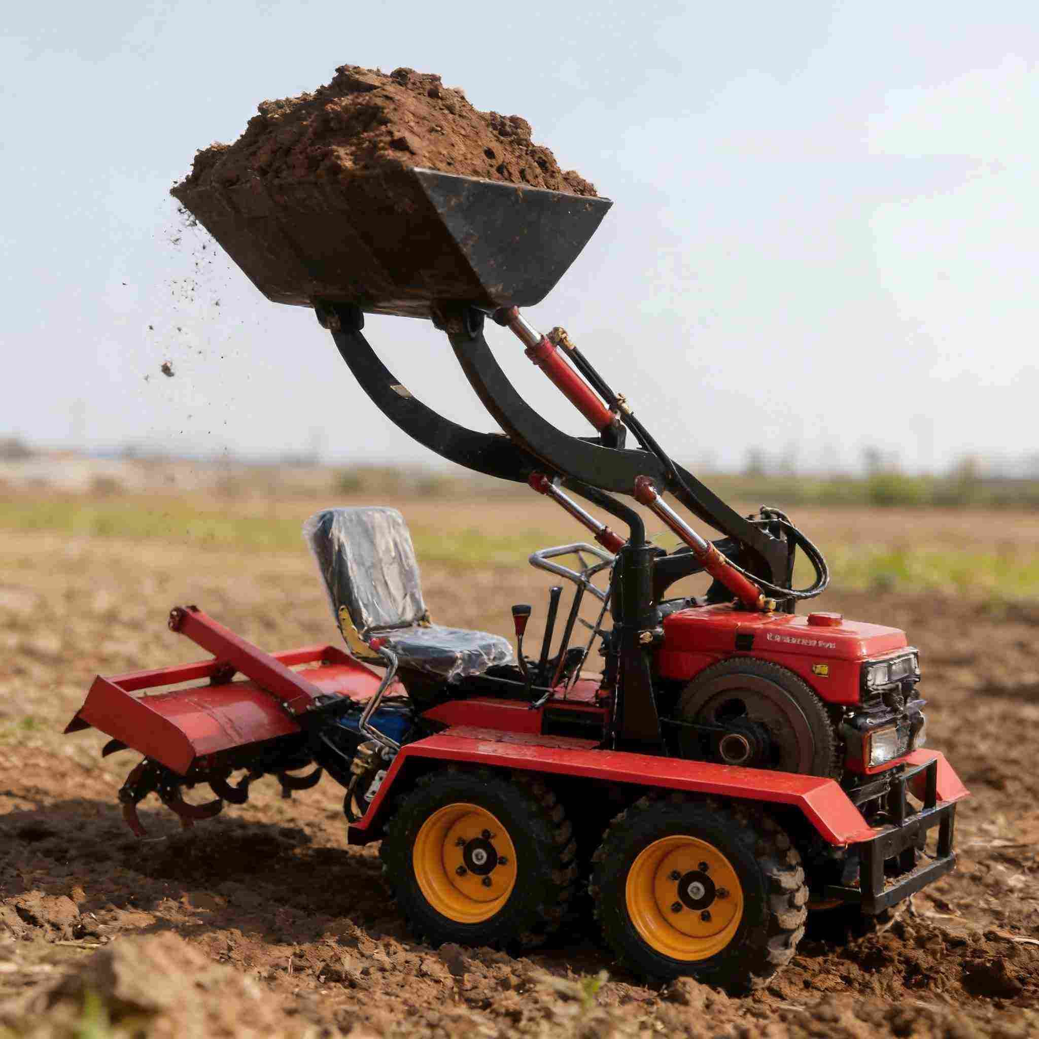Agriculture Farming Tool - cultivator Small tractor, can be used