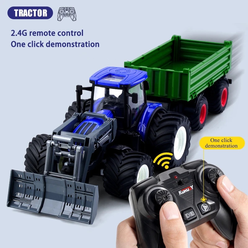 1/24 RC Tractor Trailer Truck  - Agriculture Farming In Goa ulasan dan harga