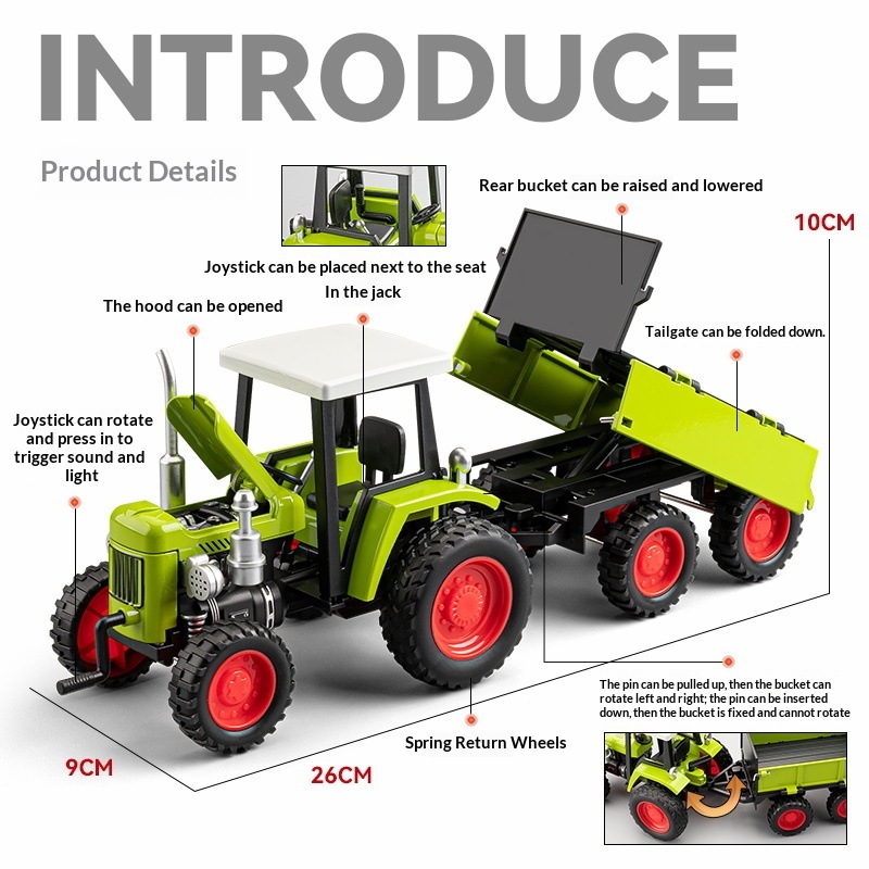 Alloy Agricultural Farm Tracto - Agriculture Farming In Goa ulasan dan harga