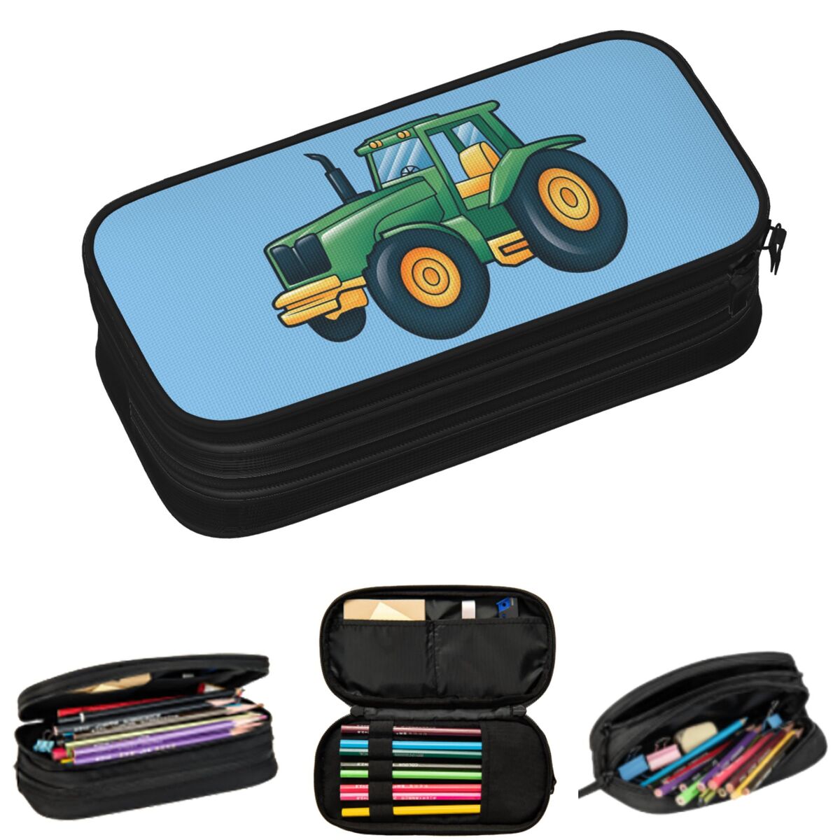 Cartoon Agricultural Tractor O - Agriculture Farming Cartoon ulasan dan harga